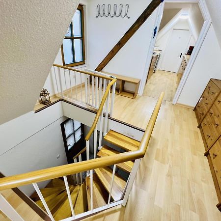 Blaue Tulpe, Balkon Mit Traumblick Apartment Росток Екстериор снимка