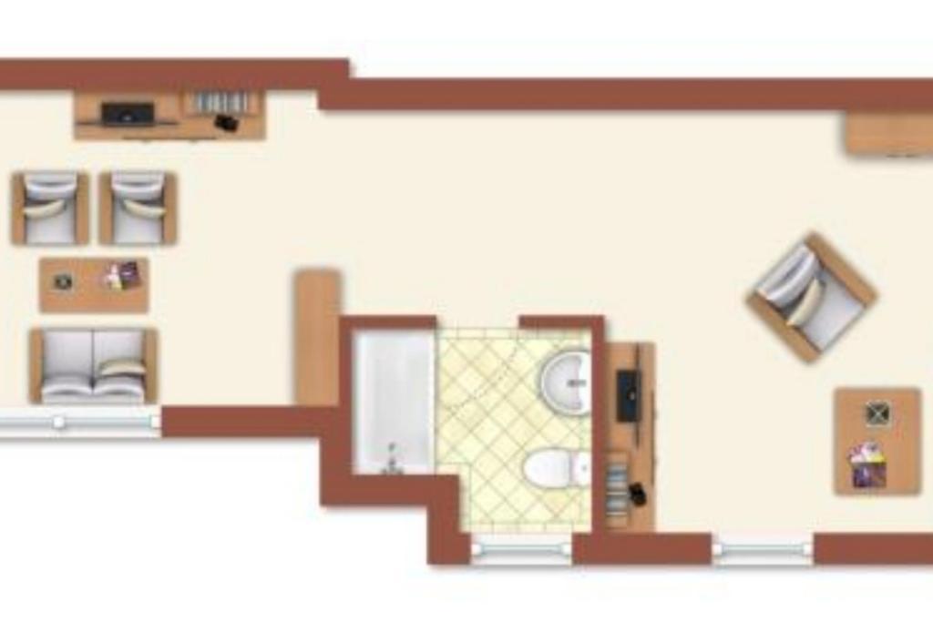 Blaue Tulpe, Balkon Mit Traumblick Apartment Росток Екстериор снимка