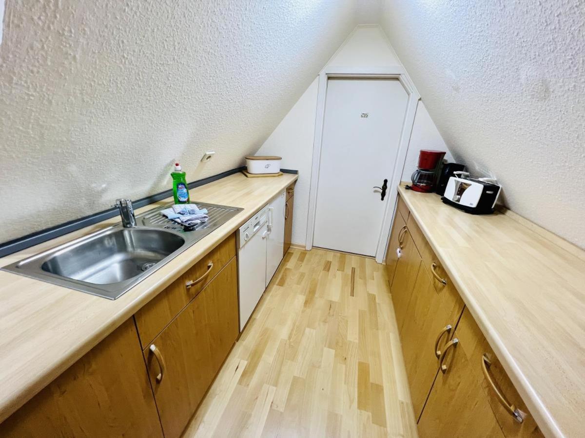 Blaue Tulpe, Balkon Mit Traumblick Apartment Росток Екстериор снимка