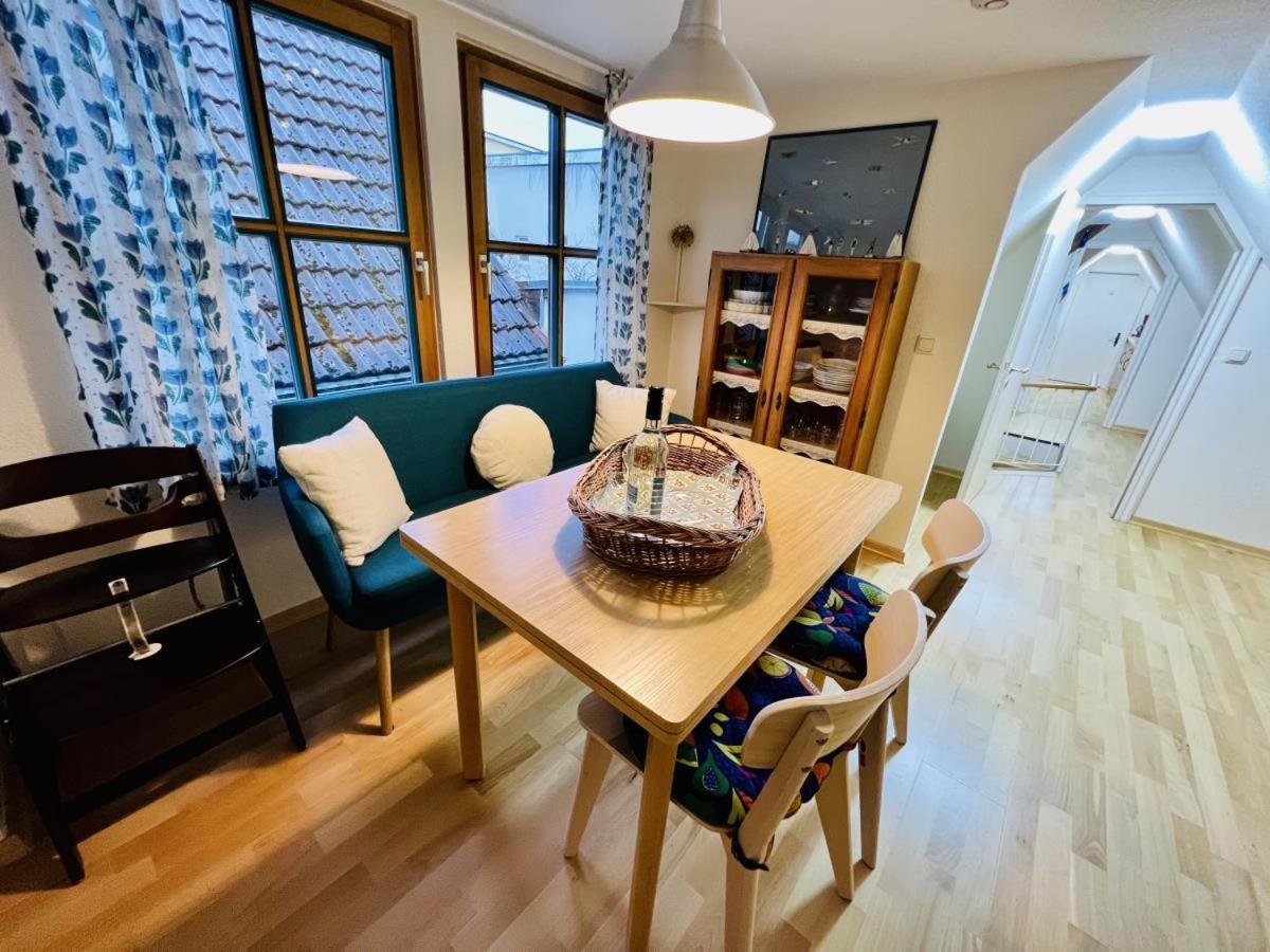 Blaue Tulpe, Balkon Mit Traumblick Apartment Росток Екстериор снимка