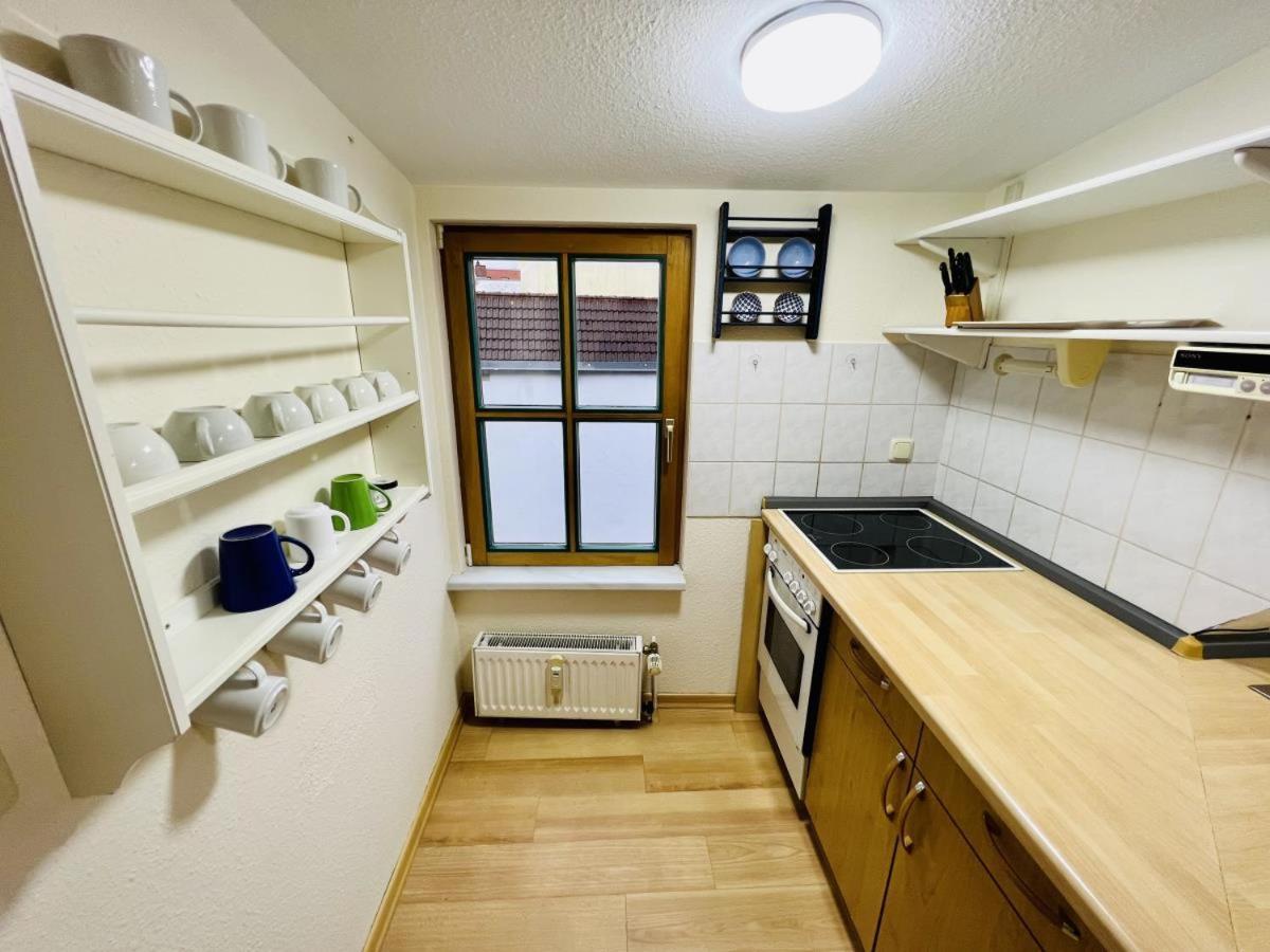 Blaue Tulpe, Balkon Mit Traumblick Apartment Росток Екстериор снимка