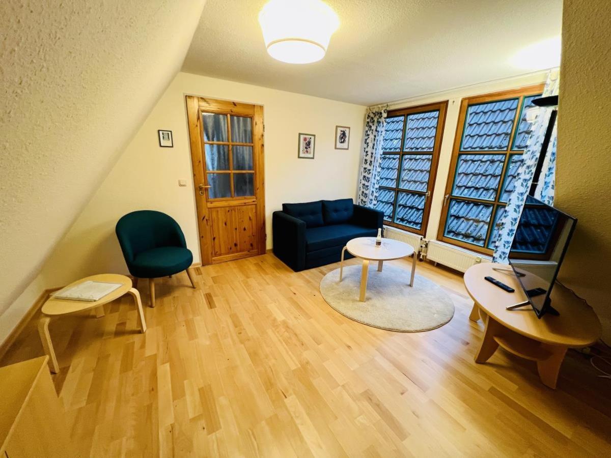 Blaue Tulpe, Balkon Mit Traumblick Apartment Росток Екстериор снимка